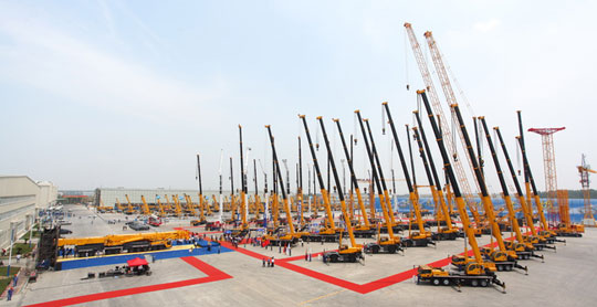 Территория нового производственного комплекса XCMG