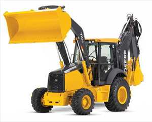 экскаватор-погрузчик John Deere