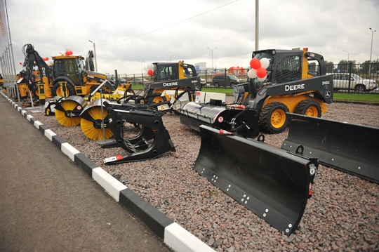 Техника John Deere в торгово-сервисном центре 