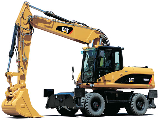 Колесный экскаватор Caterpillar M 318D