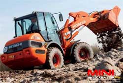 Мини-погрузчик Hitachi ZW95