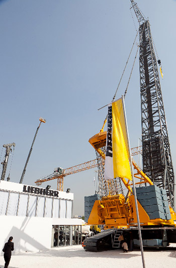 Кран Liebherr на bC India 2011