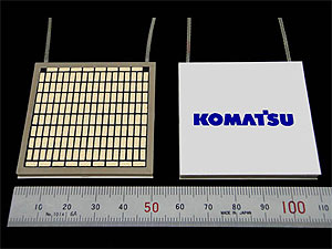 Термоэлектрический генератор Komatsu