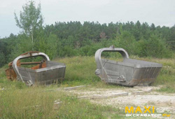 Ковш карьерного экскаватора Ковш карьерного экскаватора