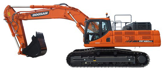 Гусеничный экскаватор Doosan DX420LC-3