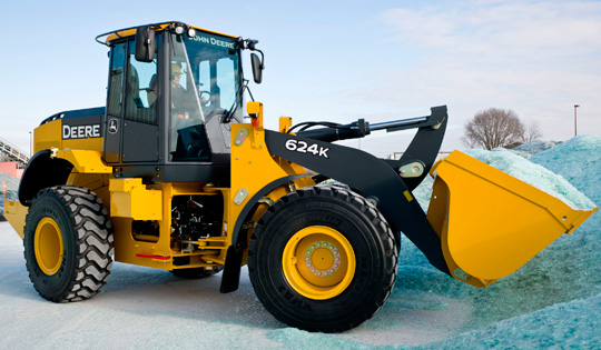 Обновленные погрузчики John Deere К-серии