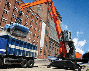 мини-экскаватор Hitachi ZX360W-3