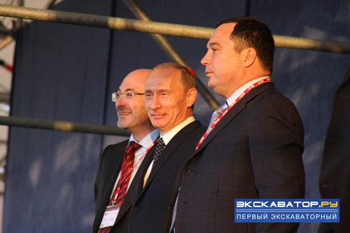 Владимир Путин на неделе Концерна Тракторные заводы