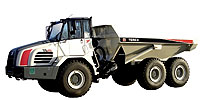 Карьерные и сочлененные самосвалы TEREX