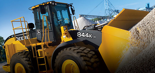 Фронтальный погрузчик John Deere 844K-II