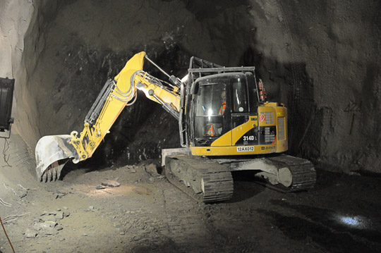 проходческий экскаватор Cat 314D LCR