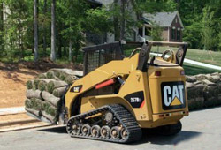 Компактный гусеничный погрузчик Cat 257B3