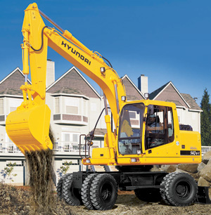 экскаватор Hyundai R140W-7