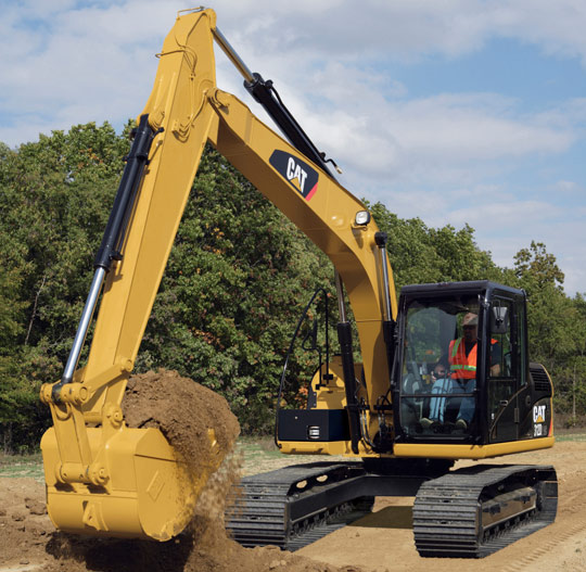 Новые экскаваторы Caterpillar не перестают копать!