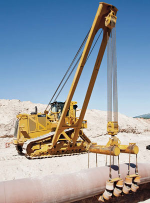 Трубоукладчик Caterpillar