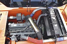 Гусеничный экскаватор Daewoo. Двигатель - Дизель DB58TIS (225LC-V), 6 л