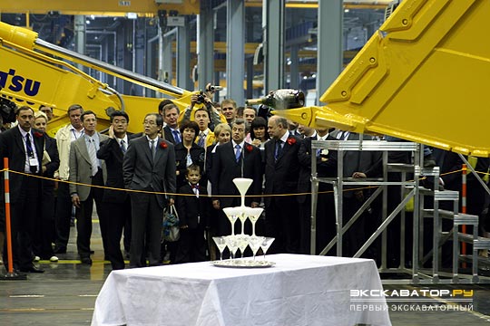 Завод Komatsu Ярославль