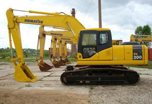 Экскаватор Komatsu PC200