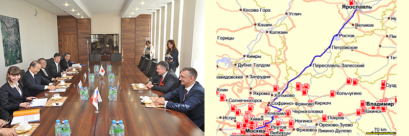 В Москву по новой дороге: качественное транспортное сообщение для завода Komatsu в Ярославле