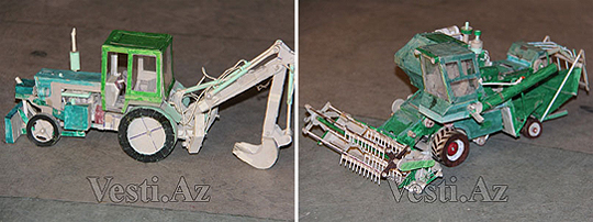 Бумажные машины Нурлана Керимли