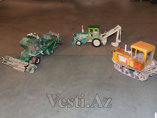 Бумажные машины Нурлана Керимли