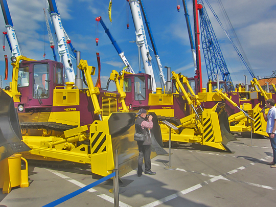 рост бульдозеров на российском рынке