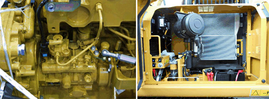 Новые двигатели Caterpillar с топливным насосом высокого давления
