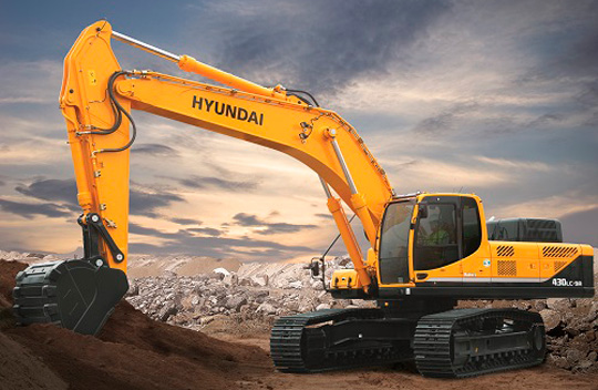 Гусеничный экскаватор Hyundai R430LC-9A