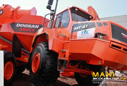 Шарнирно-сочлененный самосвал Doosan MOXY MT41