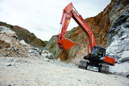 Экскаватор HITACHI новой серии ZAXIS-5G