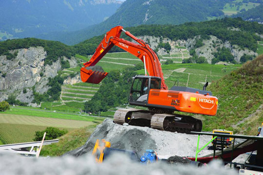 Экскаватор HITACHI новой серии ZAXIS-5G