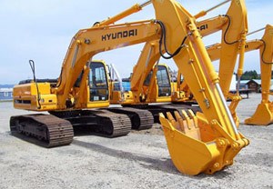Экскаваторы компании Hyundai Heavy Industries 