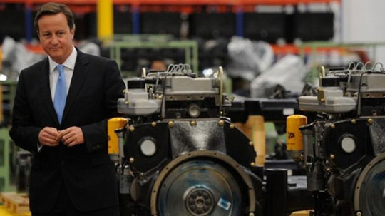Дэвид Кэмерон открыл новый завод JCB в Бразилии