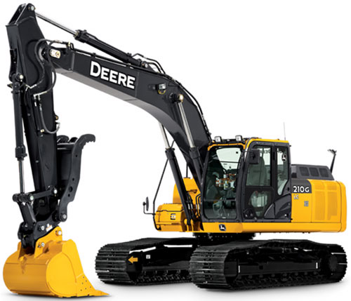 John Deere представляет новые модели гусеничных экскаваторов серии G 