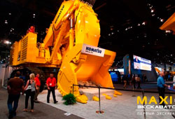 MINExpo-2012. Карьерный экскаватор Komatsu