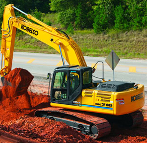 Гусеничный экскаватор Кobelco SK210 Mark 9