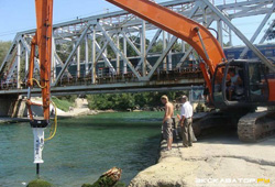 Колесный экскаватор Doosan с гидромолотом Steel Hand
