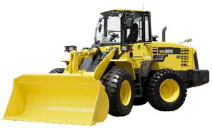 Колесный погрузчик Komatsu WA200