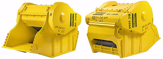 Дробильные ковши от Atlas Copco
