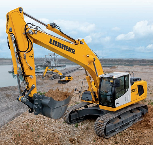 Гусеничный экскаватор Liebherr R936 