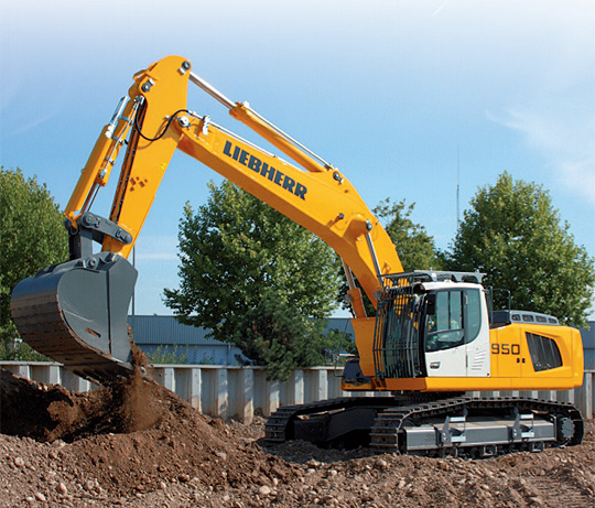 Гусеничный экскаватор Liebherr R950 SME 