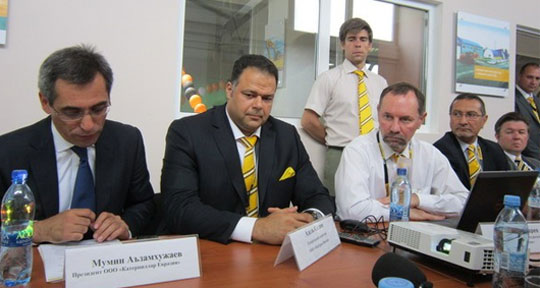 Открытие сервисного центра Caterpillar в Казани
