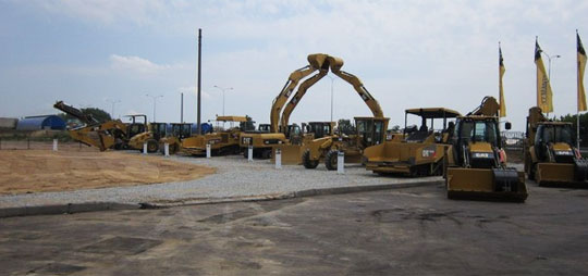 Открытие сервисного центра Caterpillar в Казани