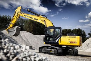 Гусеничный экскаватор New Holland E215C
