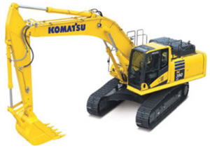 Komatsu выпустила новый гусеничный экскаватор PC390LC-10