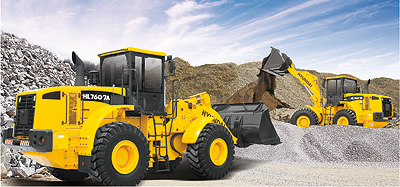 Фронтальный погрузчик Hyundai HL760-7A