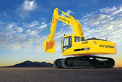 Гусеничный экскаватор Hyundai R290LC-7