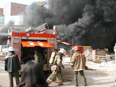 Пожар на Тверском экскаваторном заводе