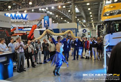 Выставочный стенд компании KAMAZ