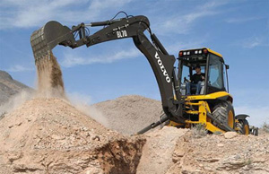 Экскаватор-погрузчик Volvo